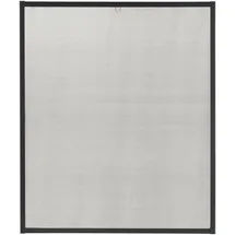 hecht International Insektenschutz Fensterbausatz Master Slim 100 x 120 cm Dunkelgrau