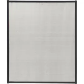 hecht International Insektenschutz Fensterbausatz Master Slim 100 x 120 cm Dunkelgrau
