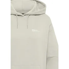 Jack Wolfskin Essential Kapuzenpullover - Cotton White - S