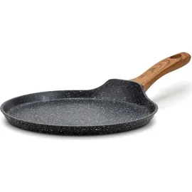 Nava Pfanne Bratpfanne NATURE mit Granitbeschichtung für Pfannkuchen Omeletts 24 cm für Gasherde Induktion