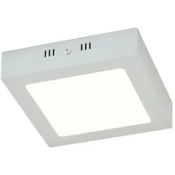 LED-Panel, chrom matt  ́klein  ́ , silber , Maße (cm): B: 17
