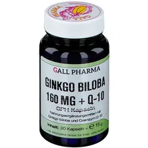 GALL PHARMA Ginkgo Biloba 160 mg+Q10 Gph Kapseln
