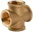 Tradecom Messing Gewinde-Fitting Kreuzstück 1' IG (DN25)