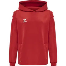 hummel Core XK Poly Hoodie Kinder true red 128