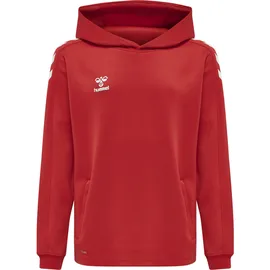 hummel Core XK Poly Hoodie Kinder true red 128