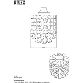 Giese Ersatzbürstenkopf weiß 81169,