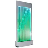 Xlmoebel Zimmerbrunnen Wasserwand Trennwand Regal Schrank mit LED 100x200 Wasserwände Säule, (Water Wall), Hergestellt in Europa weiß