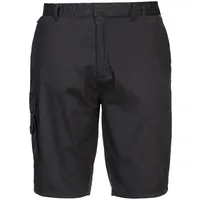 PORTWEST S790 Herren Hochleistungs-komfort-kampf-cargo-arbeitsshorts Schwarz Xxl