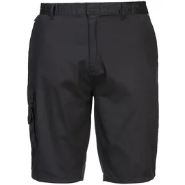 PORTWEST S790 Herren Hochleistungs-komfort-kampf-cargo-arbeitsshorts Schwarz Xxl