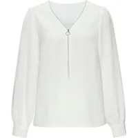 LASCANA Langarmbluse Damen weiß Gr.36