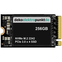 dekoelektropunktde 256GB SSD M.2 2242 NVMe PCIe 3.0 x 4 passend für Lenovo IdeaPad 5 15ARE05