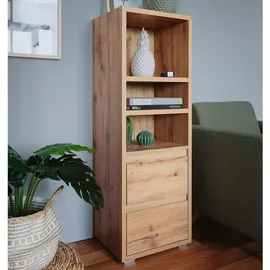 Möbel Boss Bücherregal INGAMAR 45 x 131 x 37 cm Braun