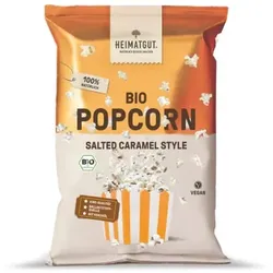 Heimatgut Popcorn mit Kokosöl - Salted Caramel bio 90g