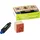 Heyda Stempel-Set Monster 8 x 4,5 x 2,5 cm Holz 3 St.