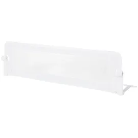 Costway - Bettgitter Klappbar, Bettschutzgitter, Babybettgitter, Kinderbettgitter, Rausfallschutz Fuer Das Kinderbett, Zwillingsbett, Doppelbett, Queensize- Und Kingsize-bett 150 X 42 Cm/weiss