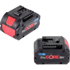 Bosch ProCore 18 V Li-Ion 2x 8,0 Ah Professional Starter-Set 1600A016GK