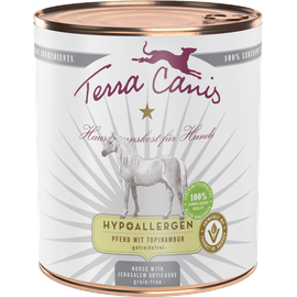 Terra Canis Hypoallergen Pferd mit Topinambur 12 x 400 g