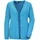 GOLDNER Uni Merino-Cardigan Langarm Blau 24