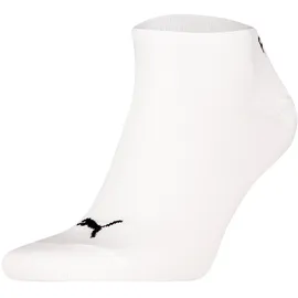 Puma Sneakersocken 3er Pack Weiß 43-46