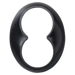 Elso WDE011424 Rahmen fuer Steckdose, 2-fach schwarz RENOVA