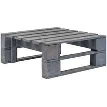 vidaXL Outdoor-ottomane Paletten Holz Grau
