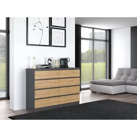 Top e shop Malwa M8 140 x 0 x 0 cm Anthrazit / Braun