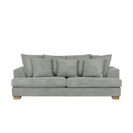 Soho Sofa Stoff 3-Sitzer Grau