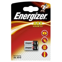 Energizer A23 MN21 LRV08 GP23A Alkaline-Batterien, 12 V, 2 Stück