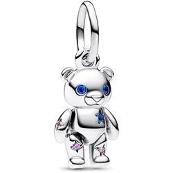 Pandora 792986C01 Charm-Anhänger Beweglicher Teddybär