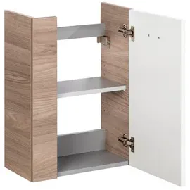Fackelmann Waschbeckenunterschrank SBC 44 x 60 x 24,3 cm Weiß