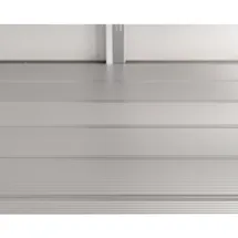 Hörmann EcoStar Aluminium Fußboden für "euroline" Esd 14 / Efd 14 Gerätehäuser,silber,310 x 310 cm