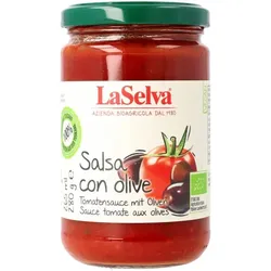LaSelva Tomatensauce mit Oliven bio
