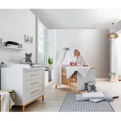Schardt 2-tlg. Babyzimmer Miami, weiss