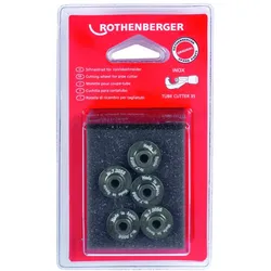 Rothenberger Schneidrad für TC 35+TC 30 Pro+ TC 42 XL, Inox 1 VPE = (Inhalt: 5 Schneidräder) - 070056D