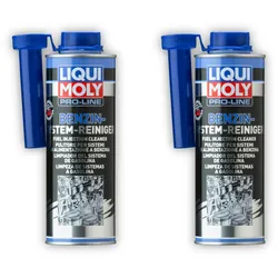 2x 500ml LIQUI MOLY 5153 Additiv Pro-Line Benzin-System-Reiniger Ablagerungen