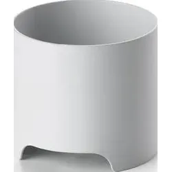 Singles Klassischer Kerzenhalter 6 cm hellgrau
