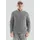 QS Melierter Pullover - grau - L