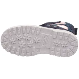 superfit Klettstiefel Blau/Rosa 33