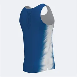 Joma Elite Xi ärmelloses Laufshirt 702 - royalblau/weiß XL