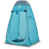 furnicato Faltzelt Sichtschutzzelt Blau Pop-Up Wasserdicht, (1 tlg) blau