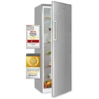 Exquisit KS350-V-H-040D Kühlschrank (331 l, 1715 mm hoch, Inoxlook)