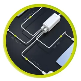 mobile origin GaN 100W Compact MultiHub Charger PW18 with 3x USB-C + USB-A