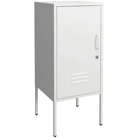 [en.casa] Nachttisch, Hausjärvi 2er Set Weiß