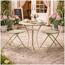 Hti-Living Gartentisch Ivy 55 x 55 x 68 cm Grün