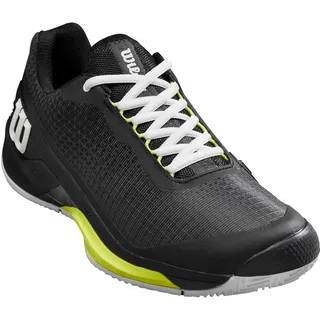 Wilson Tennisschuhe Herren Rush Pro 4.0 Clay schwarz|weiß 47 1/3 (UK 12)