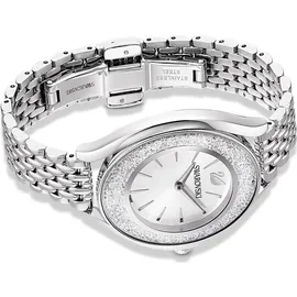 Swarovski Crystalline Aura Uhr Metallarmband, Silberfarben, Edelstahl