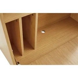 miliboo Vintage-Wandschreibtisch mit Ablage B78 cm GABIN