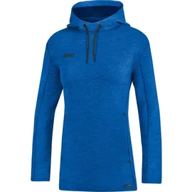 Jako Premium Hoodie Damen royal meliert 38