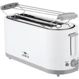 LENTZ Toaster 74275 weiß Kunststoff - Weiss