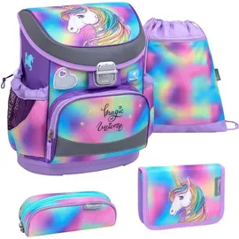 Belmil Mini-Fit Schulranzen-Set 4tlg Rainbow